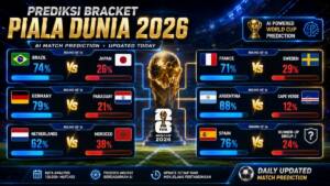Piala Dunia 2026: 4 Prediksi Babak 16 Besar WIB