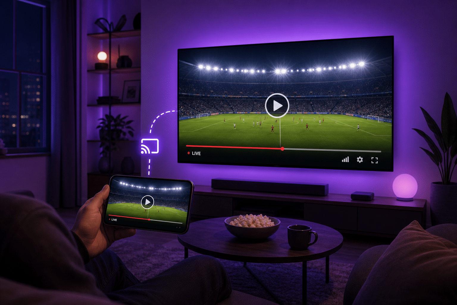 Stream lancar nobar malam