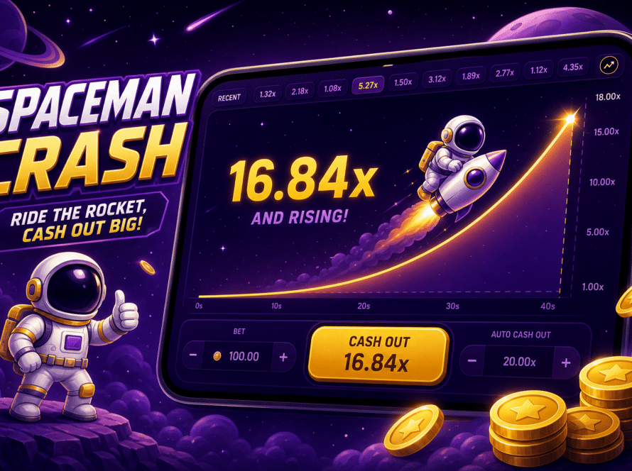 Spaceman crash game PGTOTO