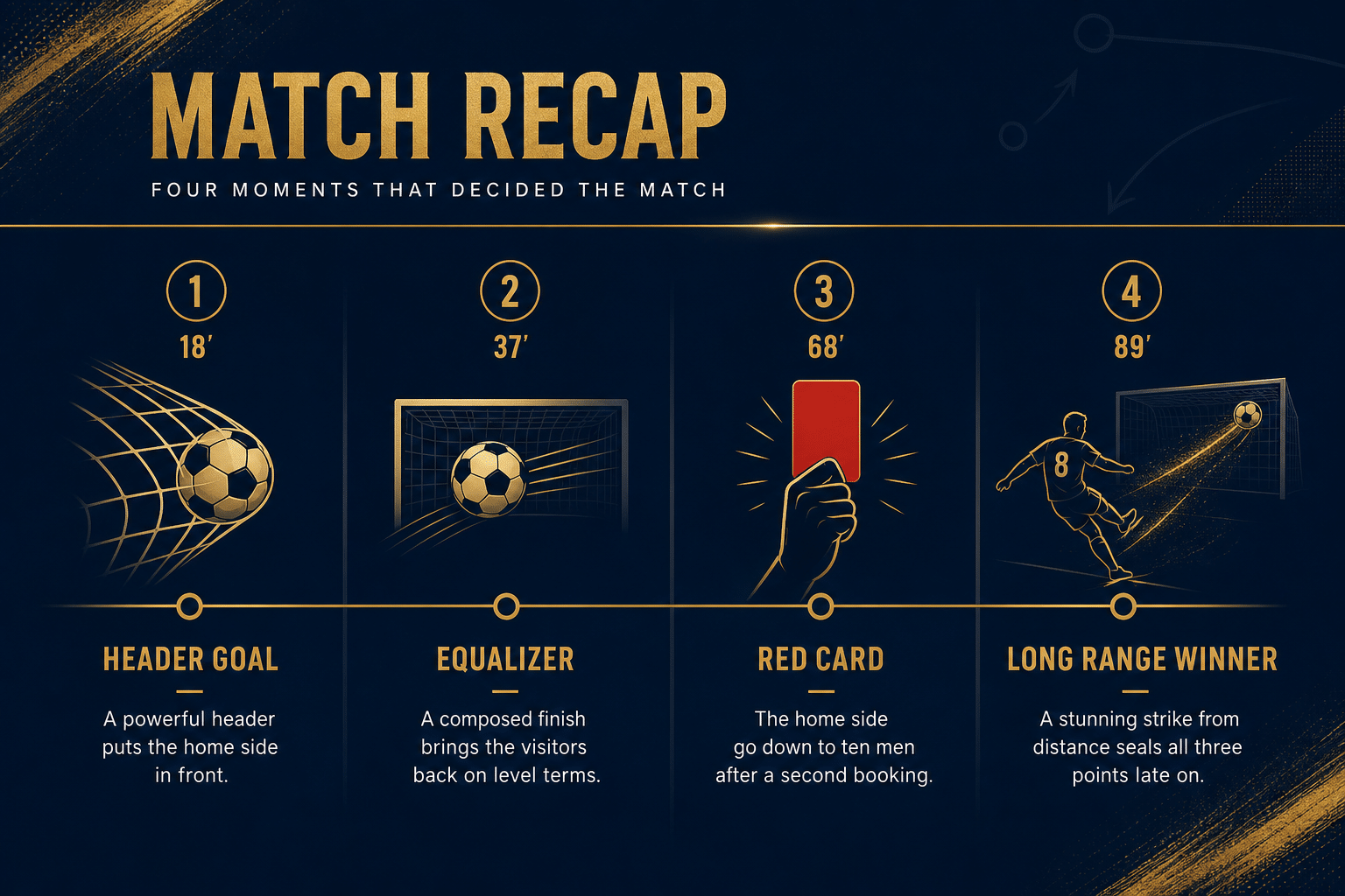 Timeline Argentina 3-1 Swiss