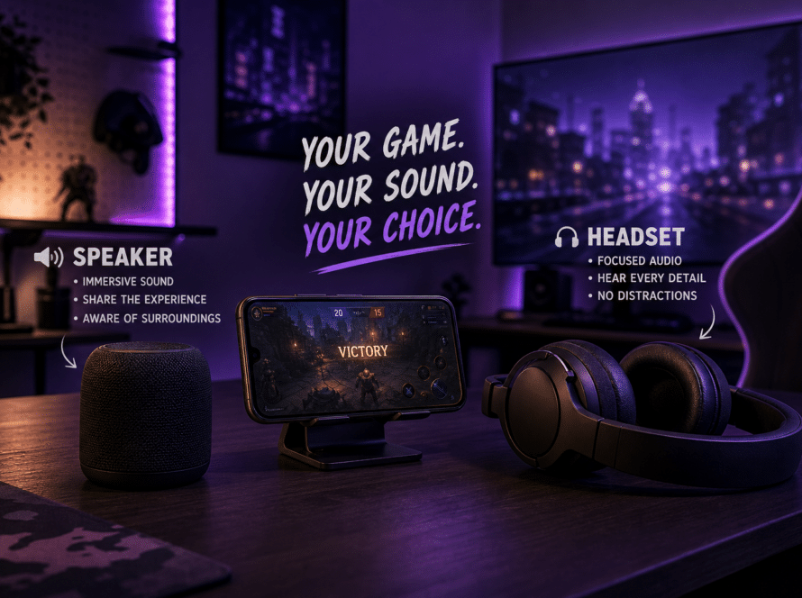 Suara game vs headset PGTOTO