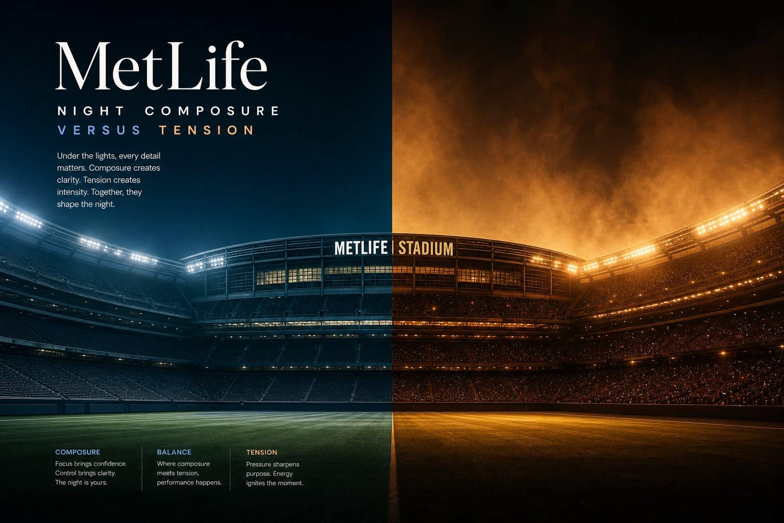 Composure pasca final MetLife