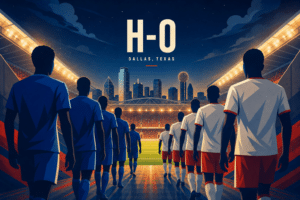 Prancis Spanyol: 4 Momen H-0 Sebelum Kick Off Dallas