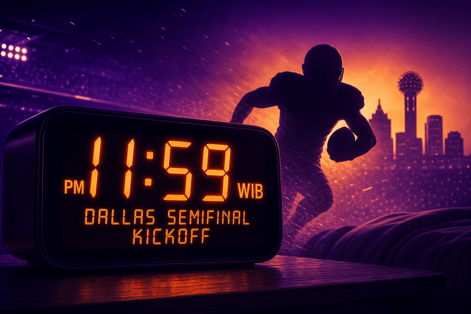 Kick off H-0 Dallas WIB