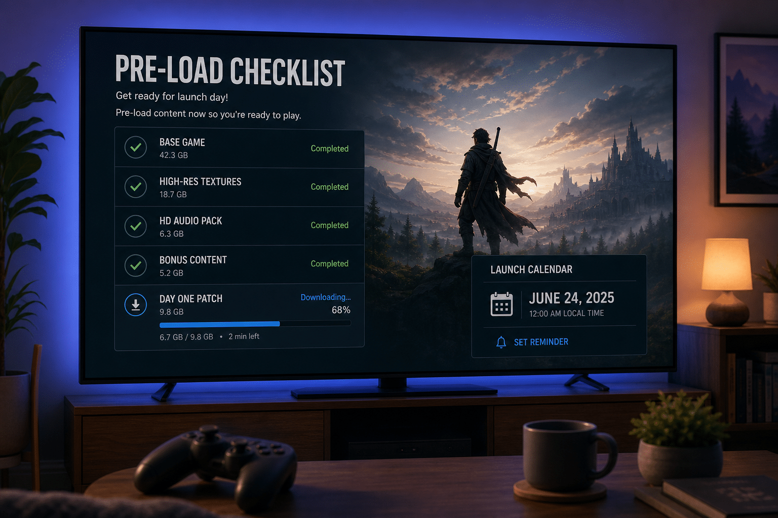 GTA 6 pre-order checklist pre-load