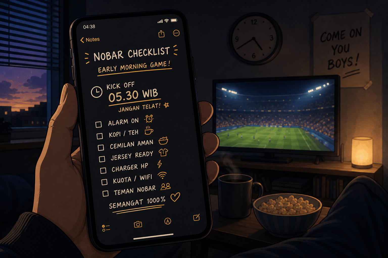 Notes nobar Norwegia Brasil