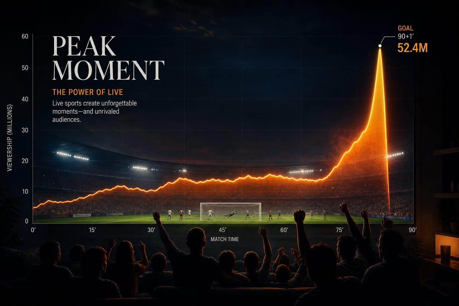 Peak penonton final WC