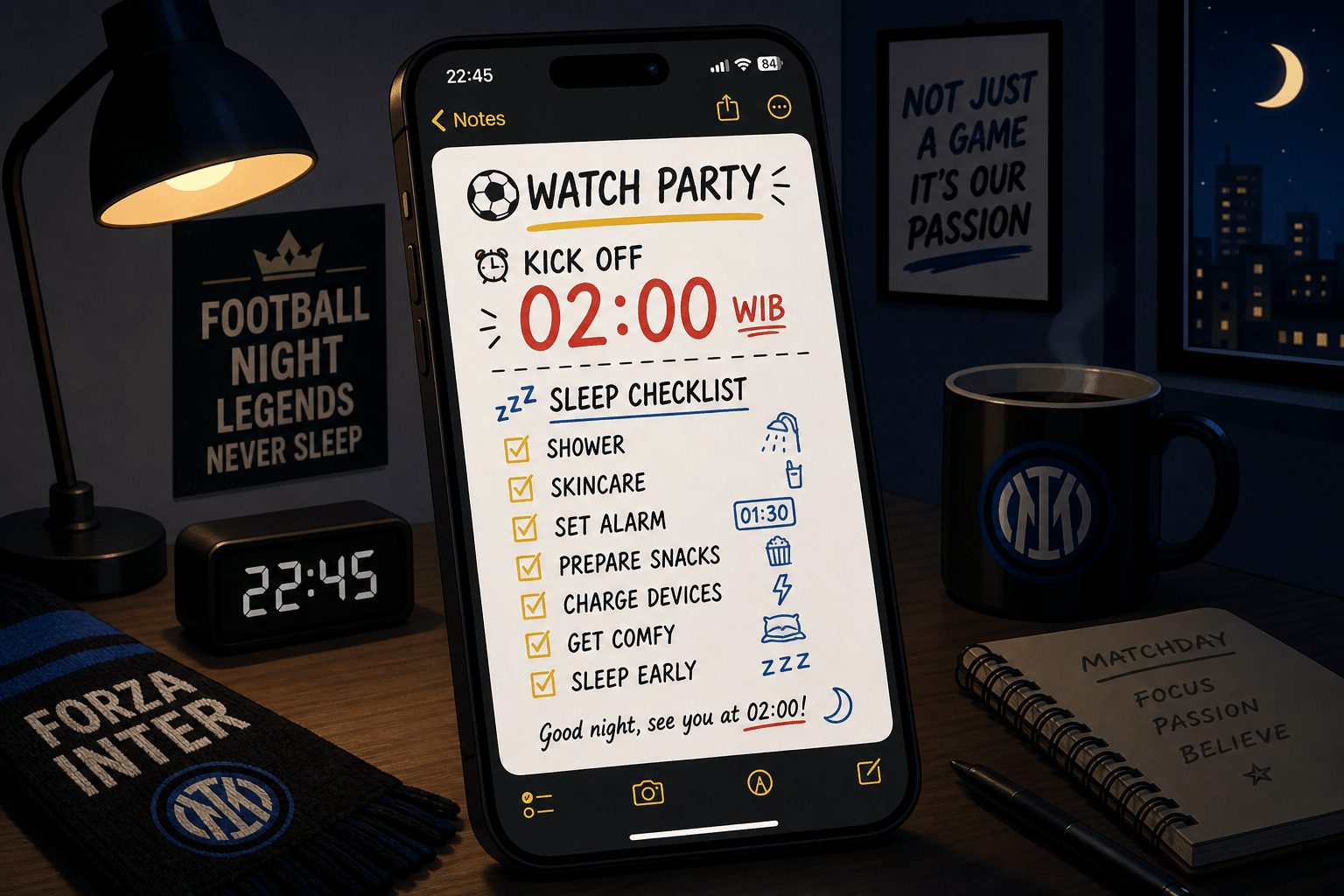 Kick off semifinal WIB checklist