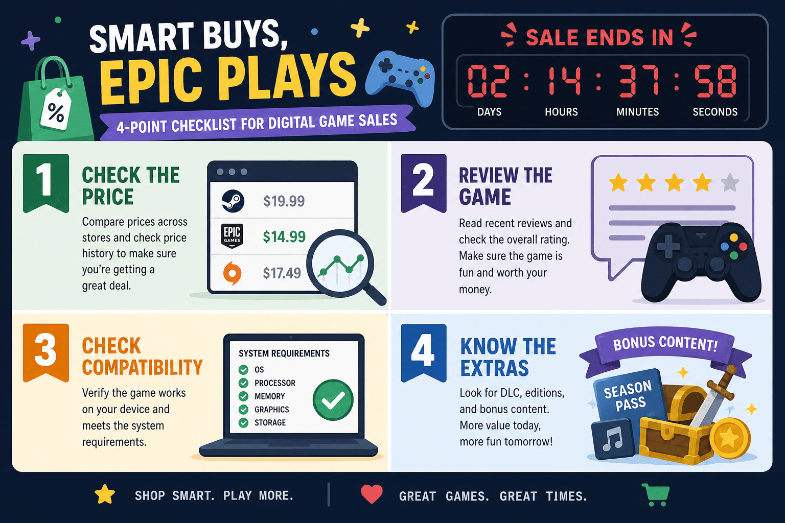Checklist Steam Summer Sale
