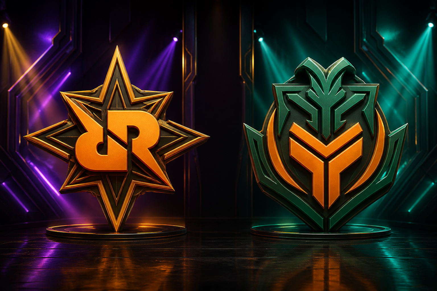 RRQ 2-0 Geek logos