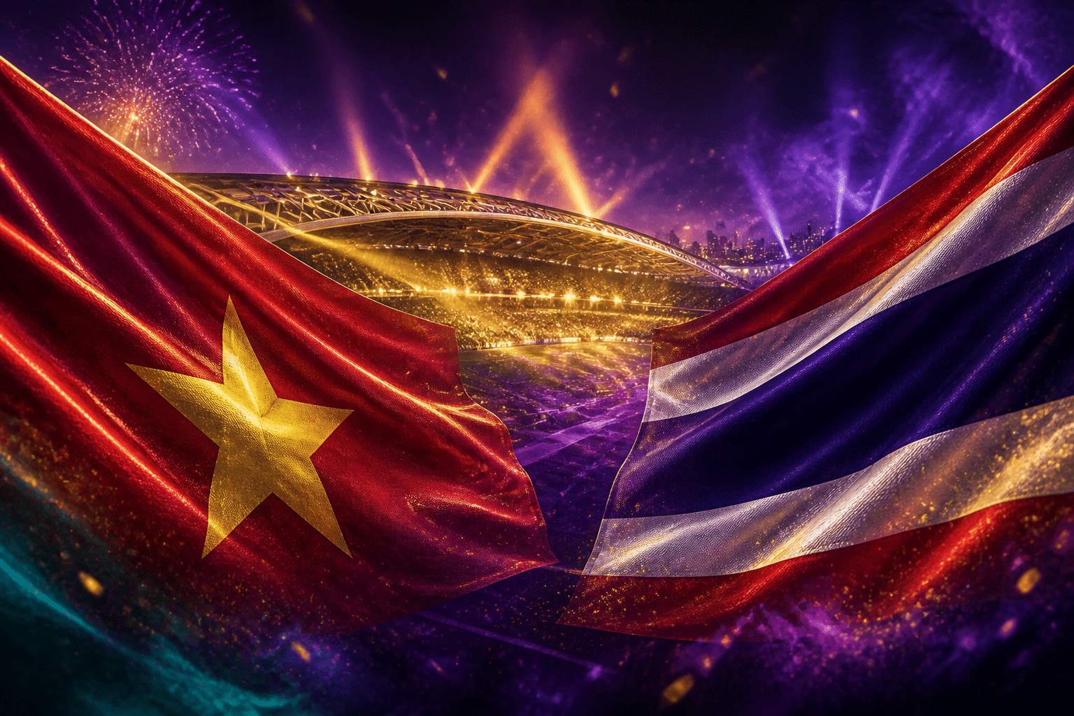 Vietnam juara AFF flags