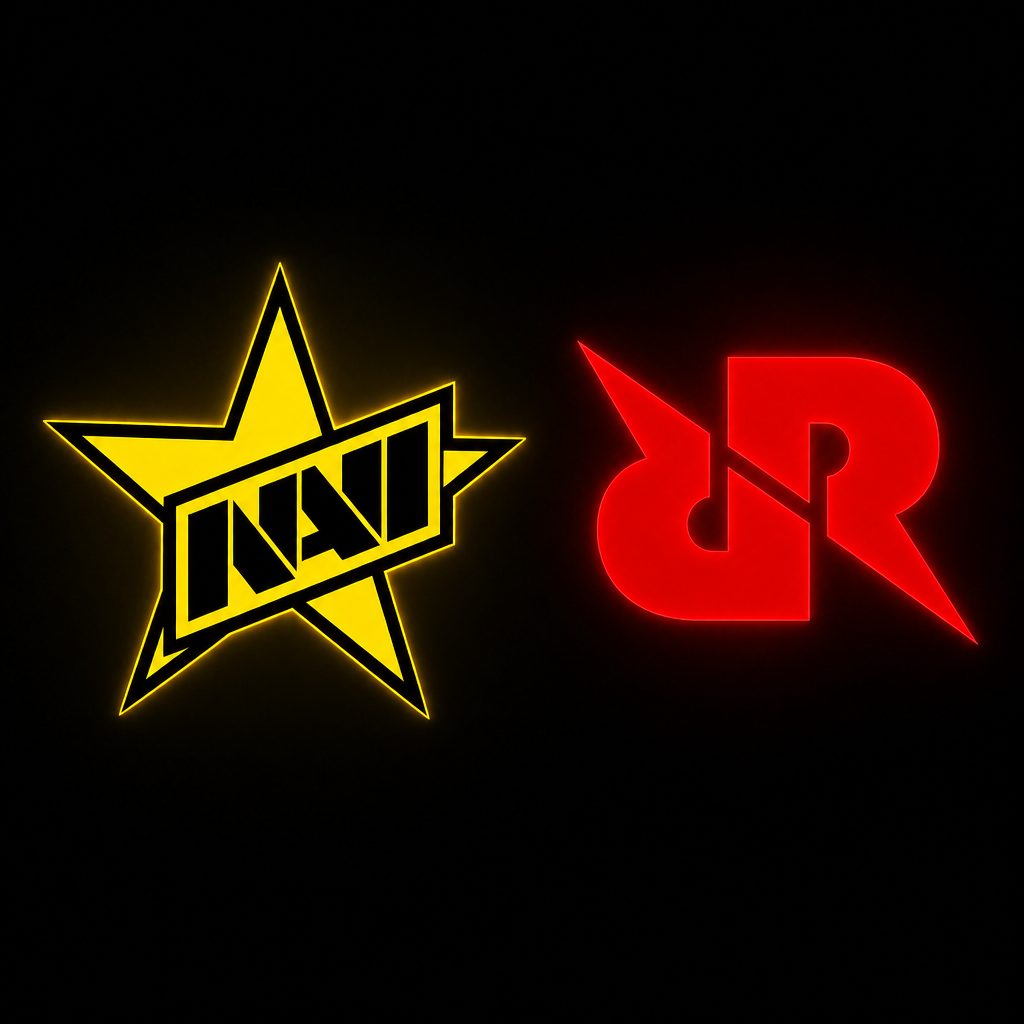 logo NAVI dan RRQ