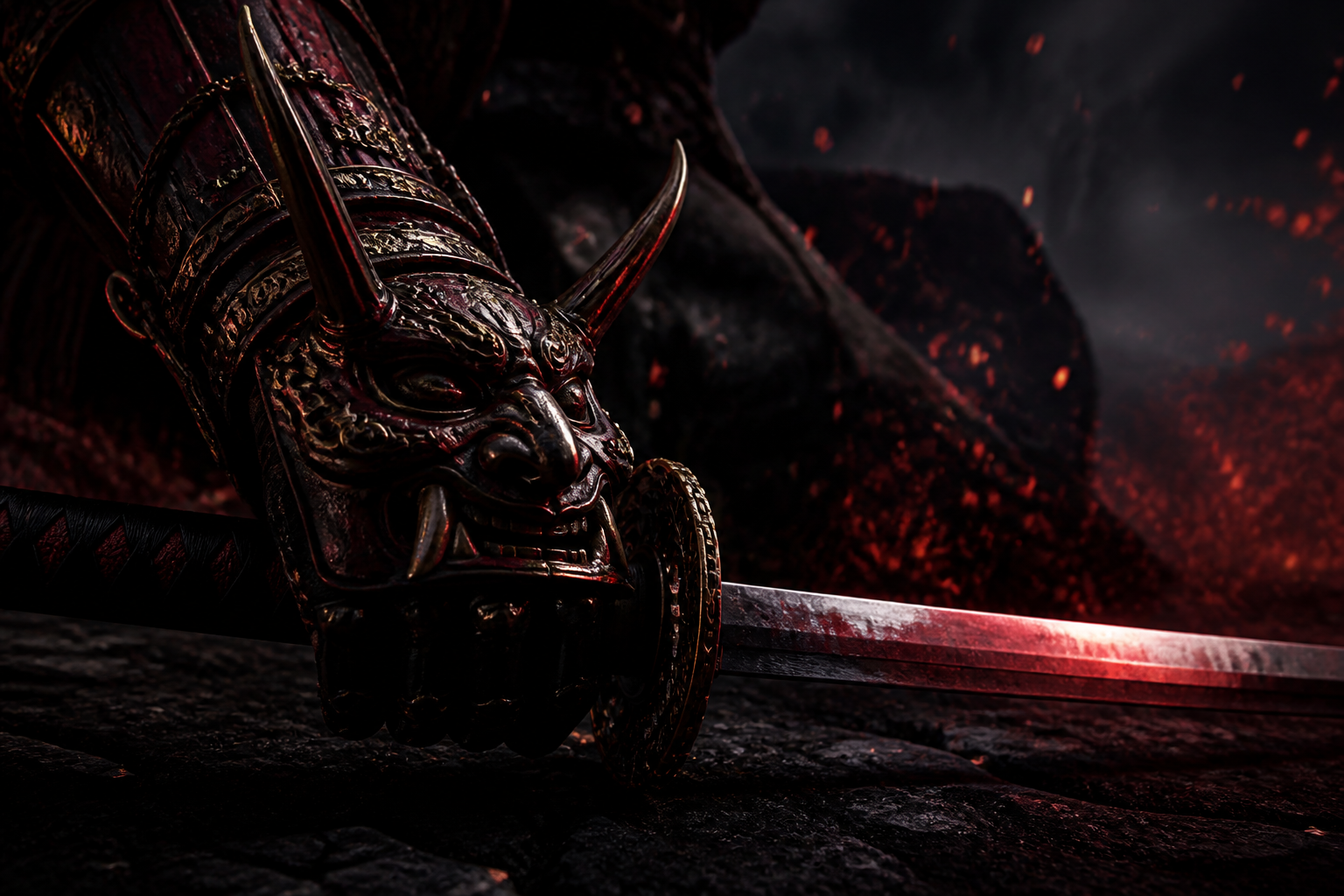 Oni Gauntlet pedang